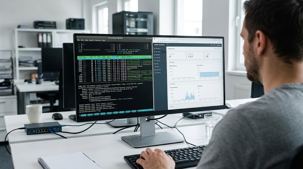 Linux Sunucu Yönetimi görseli