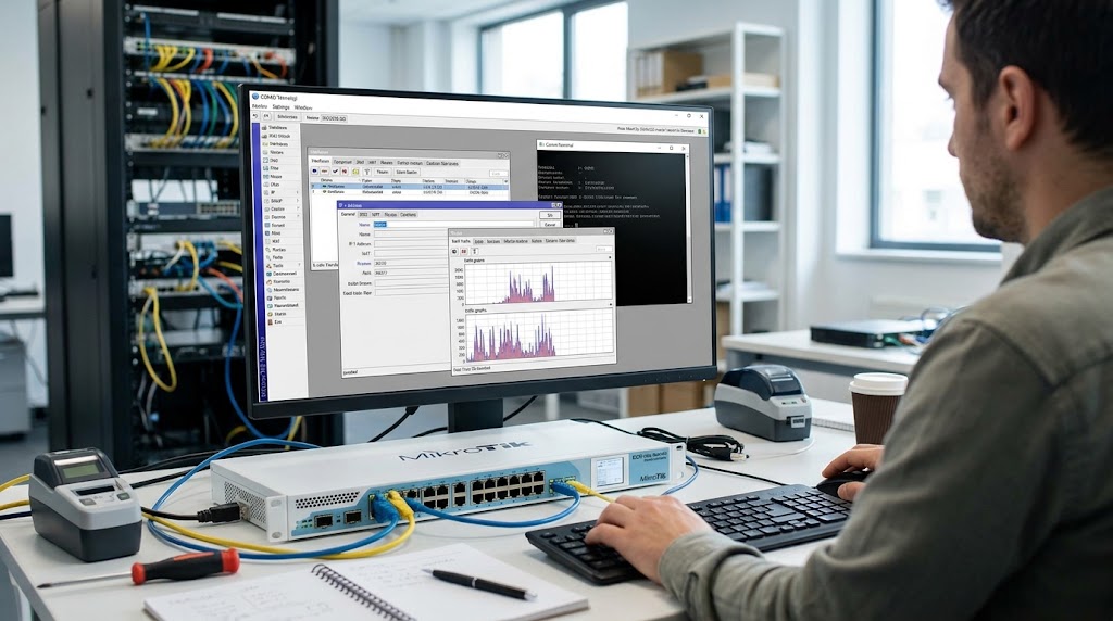 MikroTik Kurulumu görseli