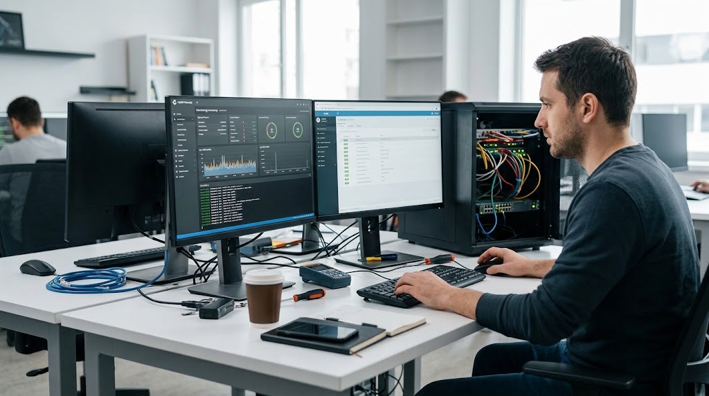 Teknik Destek ve Sistem Bakımı görseli